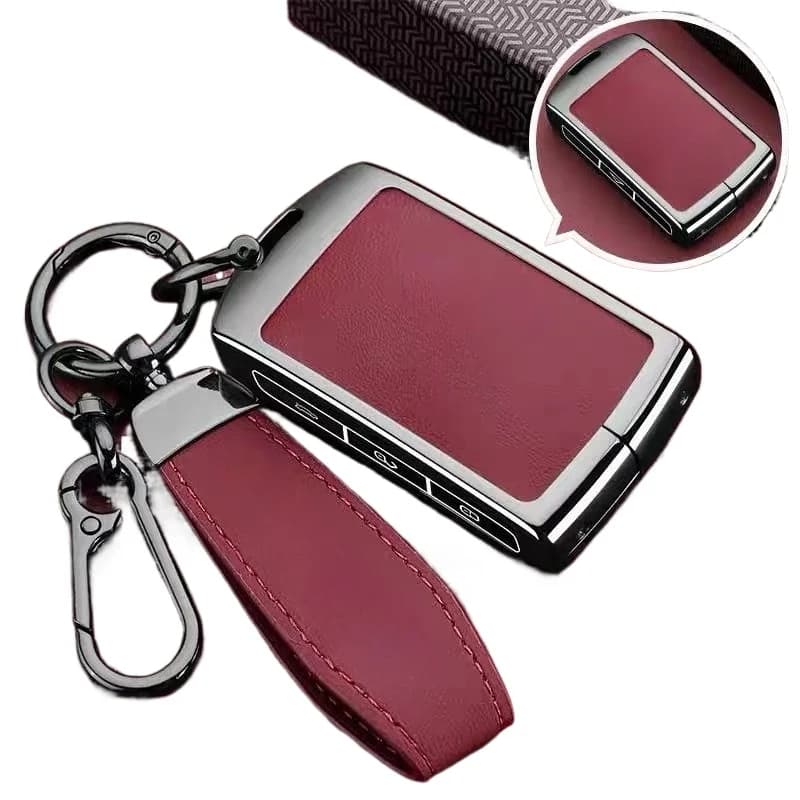 Protective Zinc Alloy Key Cover Case for Volvo XC60/XC40/S60/S90/C40/V60/V90/XC90 - Key Fob Shell Keybag Keychain