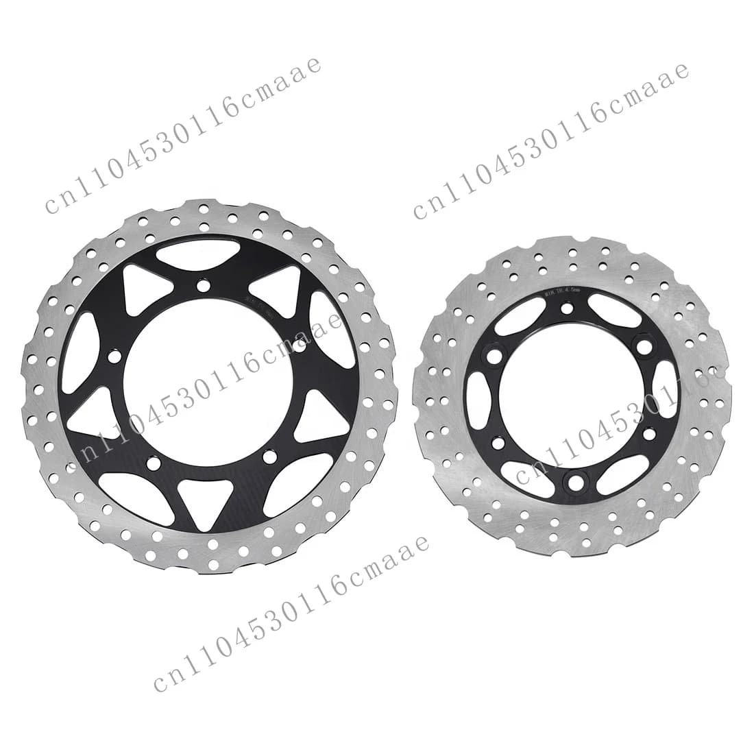 Motorcycle front and rear brake disc rotors for EX250 Ninja250 EX300 Ninja300 ER250 Z250 ER250 Z300 2013-2017