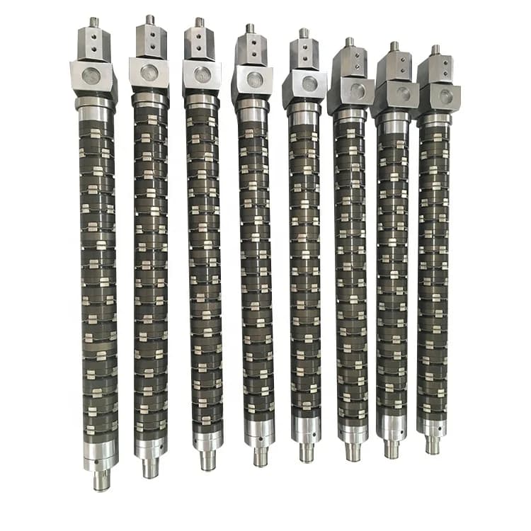 3 Inch Pneumatic Differential Air Shaft with Spline Structure Two Line Frictional Pneumatic Shaft Core Component Bearing