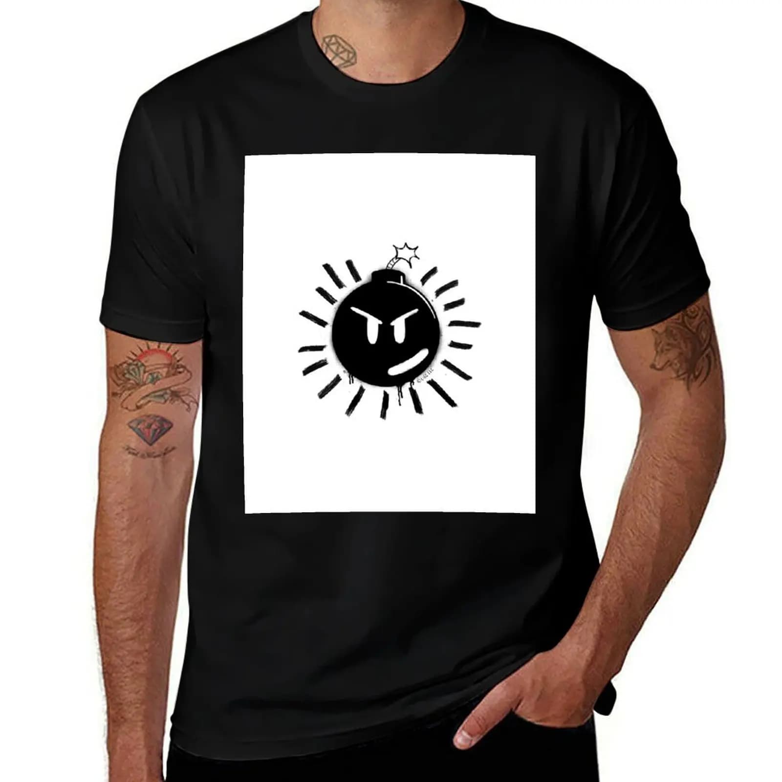 Sex Bob-omb in black T-Shirt Thanksgiving Casual Tee T-Shirt