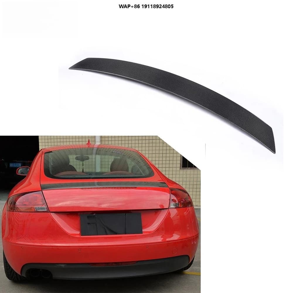 Carbon Fiber TT 8N Rear Wing Spoiler for  TTS Deck Lid 08-14