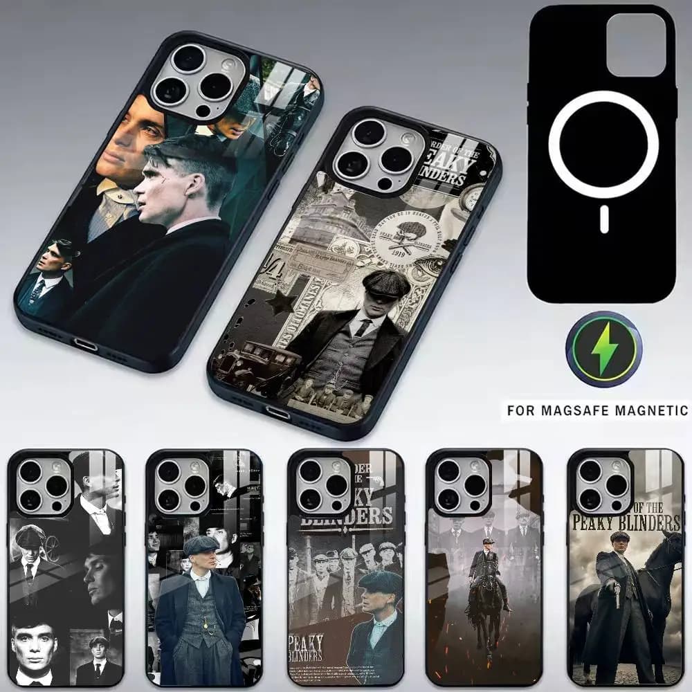 Movie P-Peakys-b-Blinder Phone Case For iPhone17,16,15,14,13,12,11 Plus,Pro Magnetic For Magsafe Wireless Charging