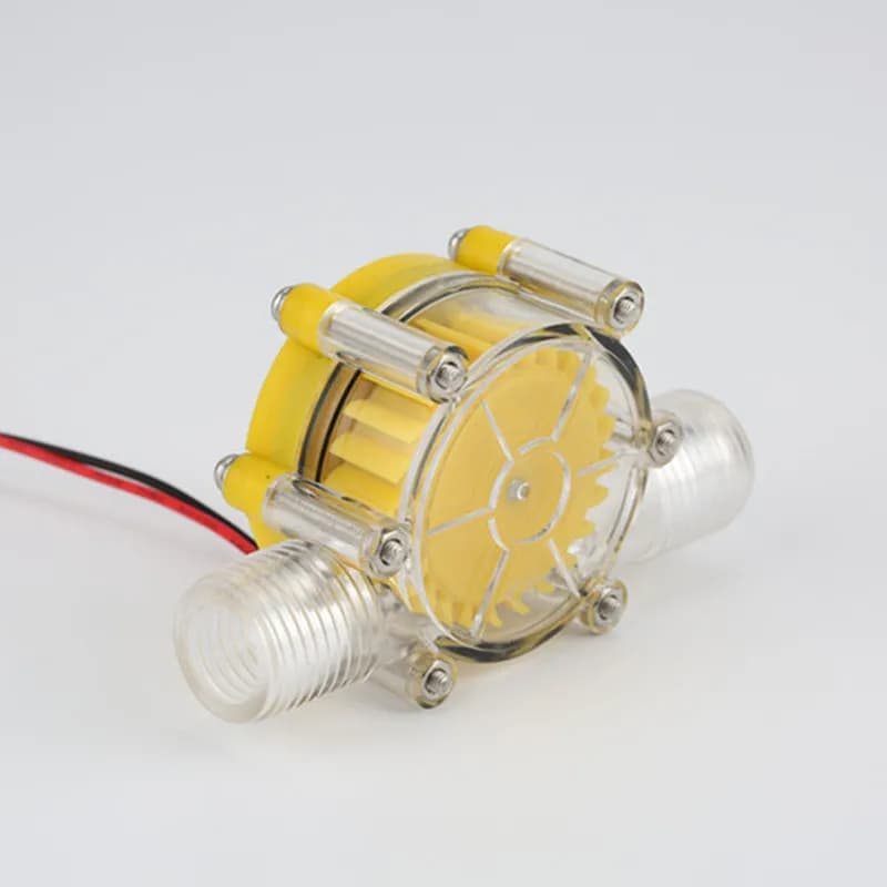 12V Regulated DC Generator Miniature Hydraulic High-power Water Flow Power Generation Faucet Pipeline  Generation