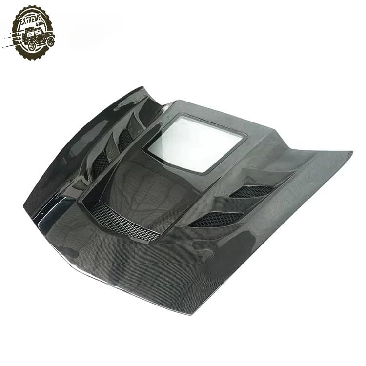 MAISALUN Auto Spare Parts Supercar Carbon Fiber Engine Cover Engine Hood Bonnet Hood for Chevrolet Corvette C7 Z06 Z07 2015-2017