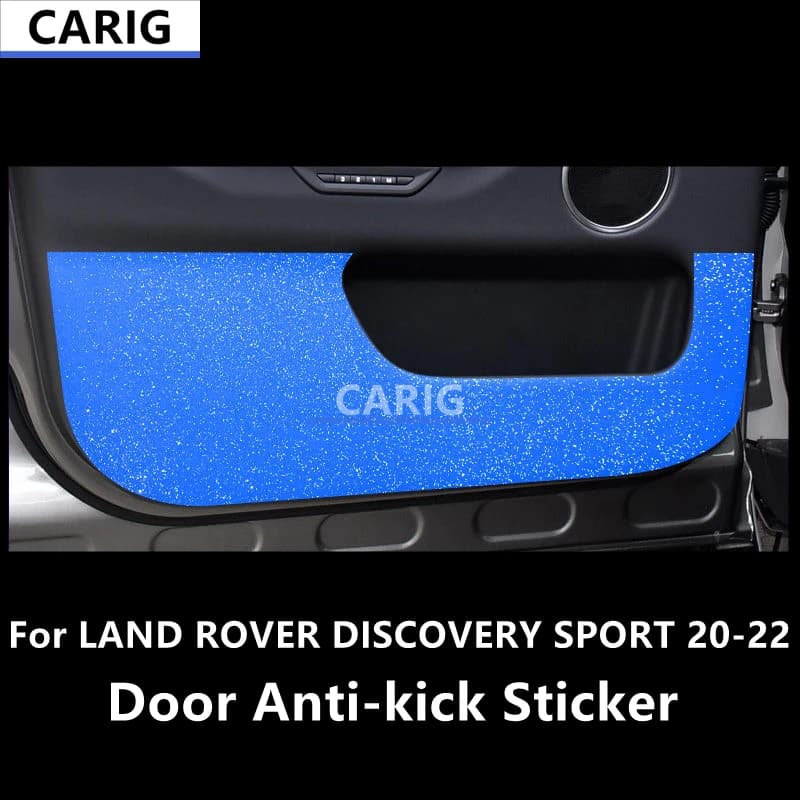 For LAND ROVER DISCOVERY SPORT 20-22 Door Anti-kick Sticker Modified Carbon Fiber Interior Car Film Accessories Modification