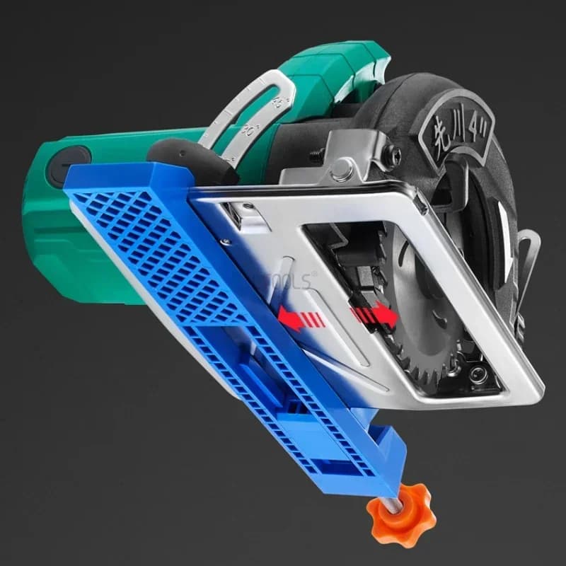 Portable Electric Circular Saw Positioning Clamp ABS Quick Fix Jig Quick Positioning Back Board Clip for 4-inch Cutting Machine