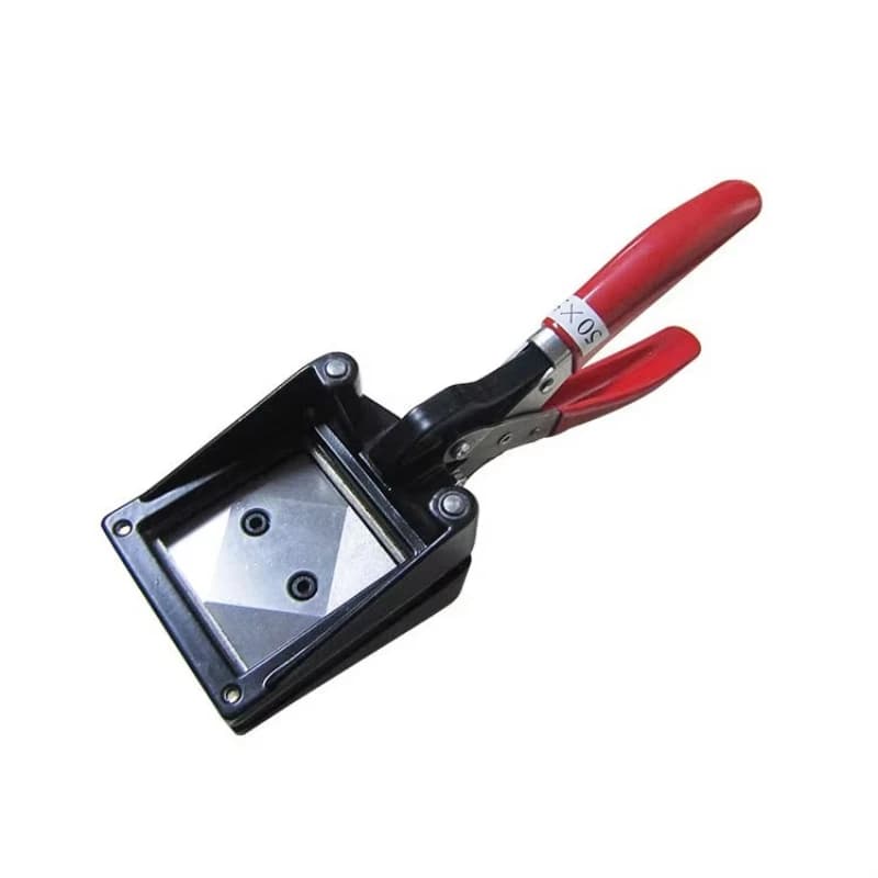Wholesale 50 * 50mm Metal Handle Photography Punching Machine Knives Popular Sales Manual Office Photo Knives New Conditions
