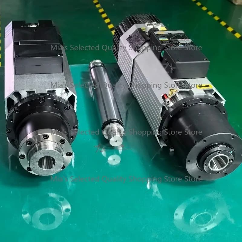 boring Spindle Motor 220v 2.2kw 1.5kw Spindle For Marble Stone Cutting machinery With Automatic Tool Changer cooling fan