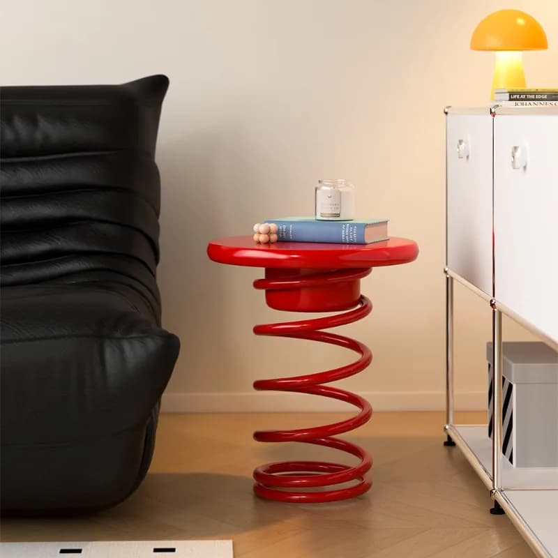 Creative dopamine spring edge few bedroom simple bedside few Nordic home living room sofa cream coffee table