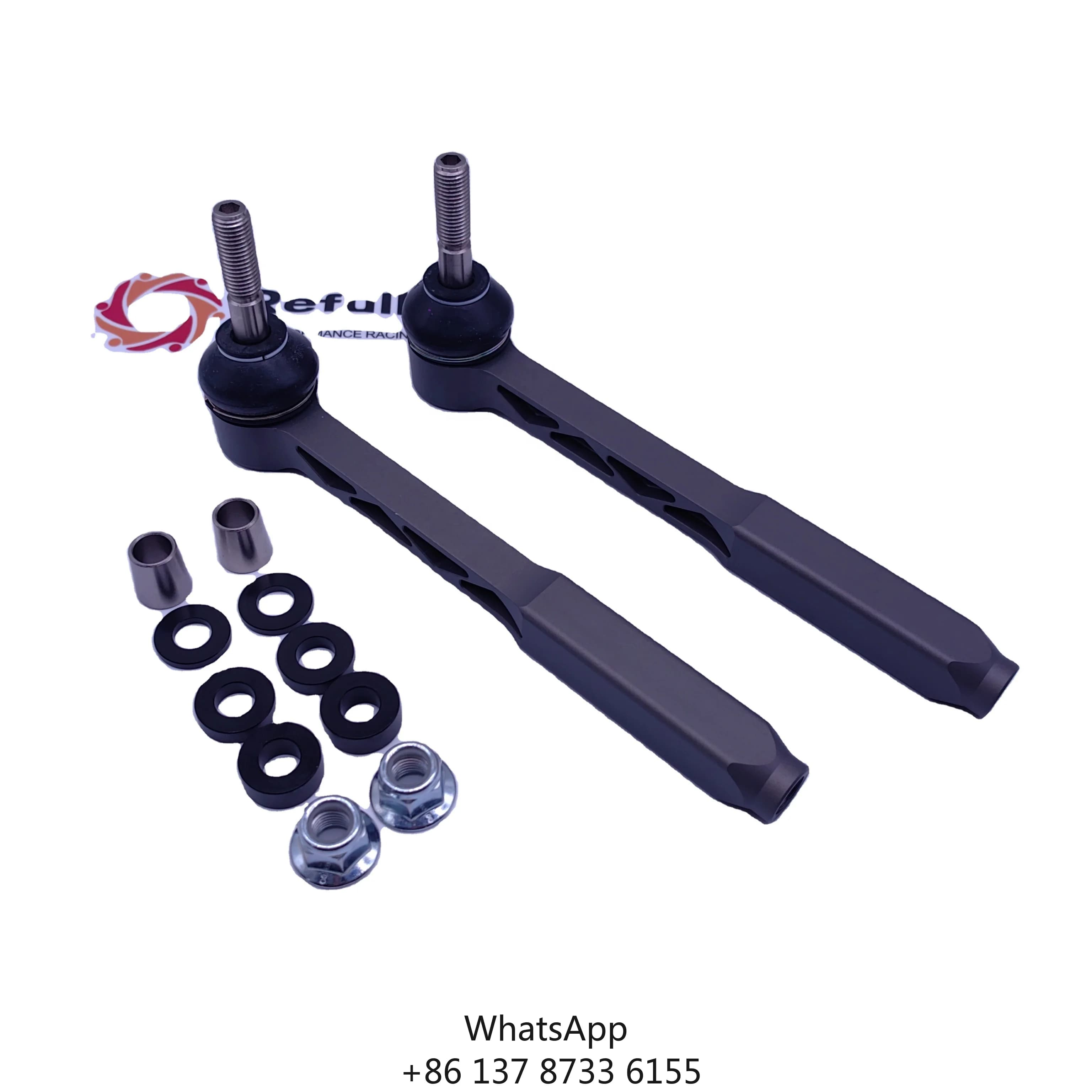 Bump Steer Adjustable Outer Tie Rod Ends Kit For Porsche 718/Boxster/Cayman CNC Billet Aluminium Made Spherical