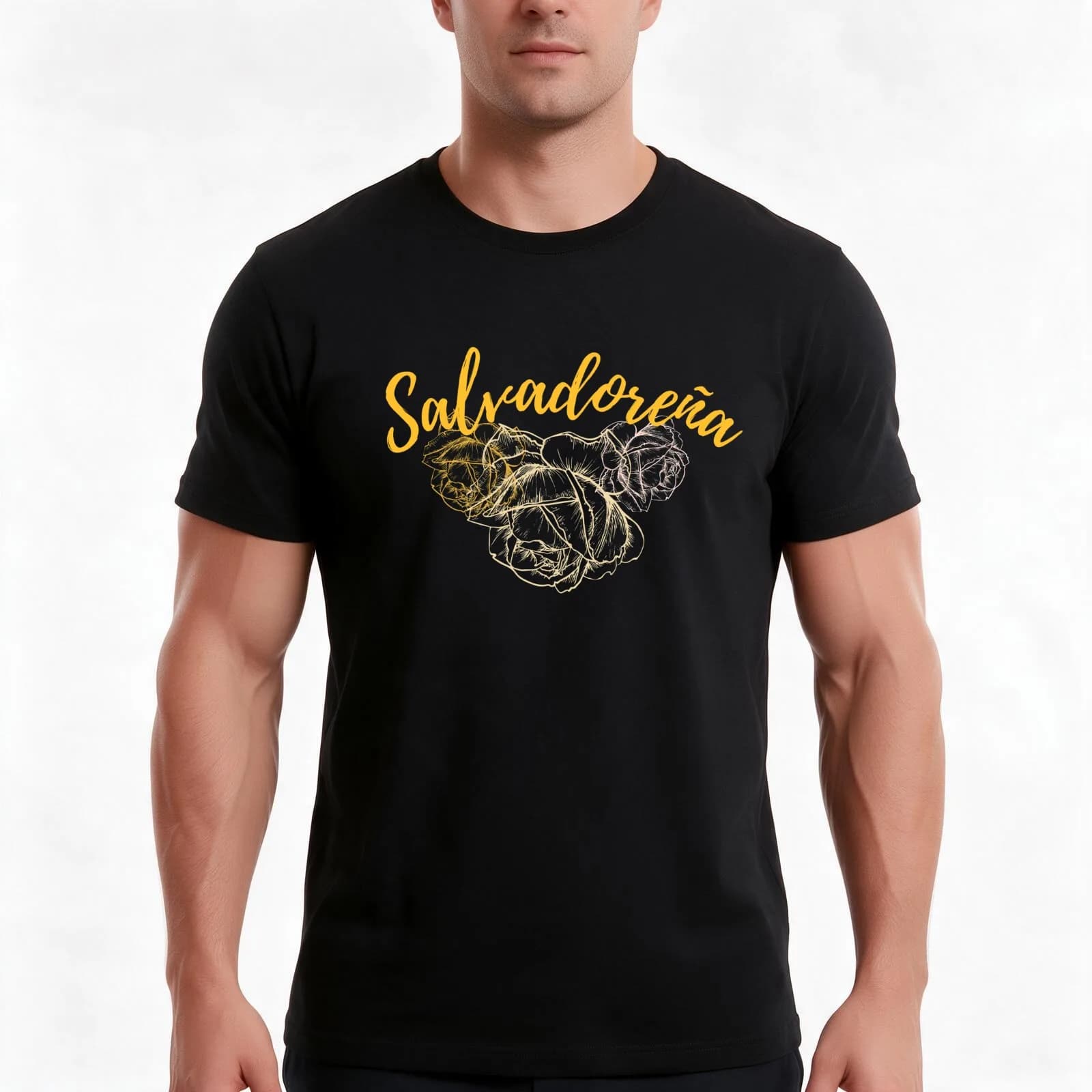 SALVADORENA T-Shirt, Summer Casual Cotton Tee, Oversized Streetwear Tops, Vintage Graphic Print, Loose Fit Short Sleeve