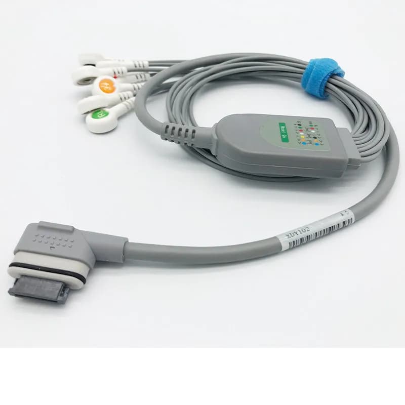 Applicable to BI9800/BI9000 7-lead Ambulatory ECG Cable Lead Cable