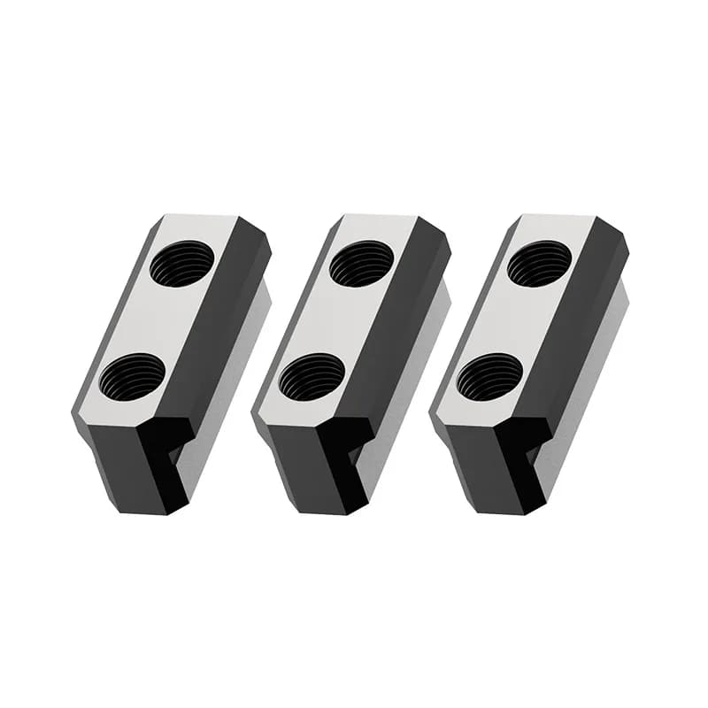 5" 6" 8" Soft JAWS T-NUTS 3 PCS / SET For Samchully CNC Lathe Chucks