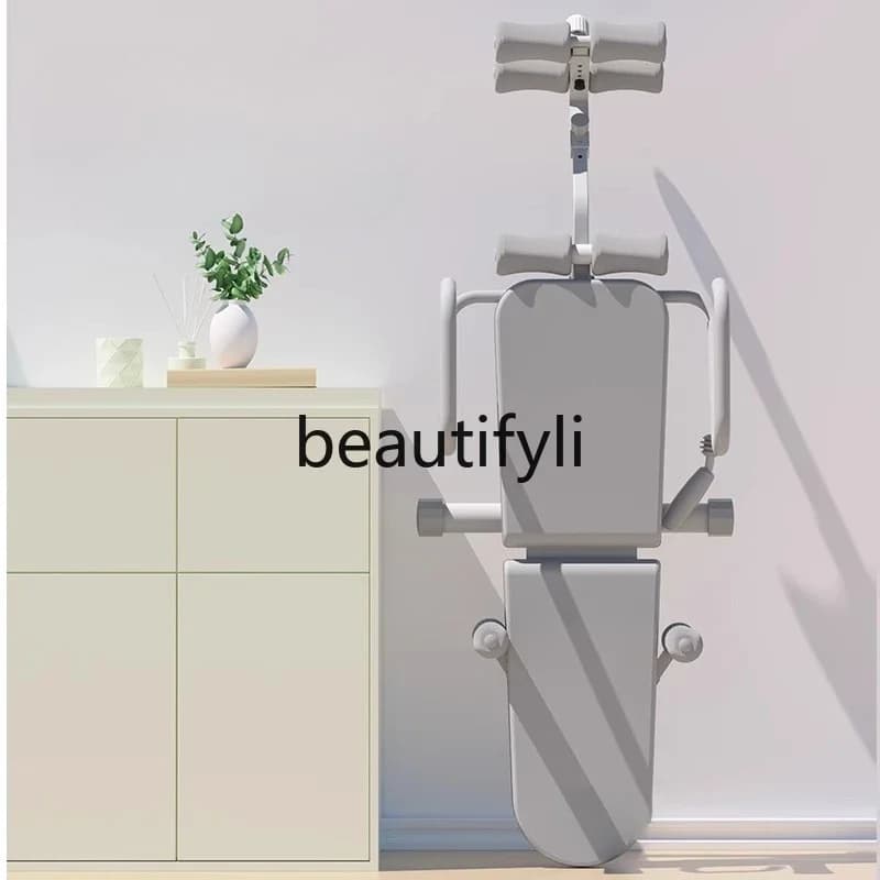 X Home Convenient Lumbar Disc Lumbar Spine Relief Device Assisted Traction Inversion Stretching Machine Equipment