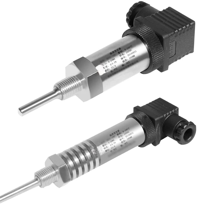 PT100 Temperature Sensor M20*1.5 4-20mA 0-10V 0-5V RS485 PT100 Temperature Transmitter PT100 Sensor Signal Transmitter
