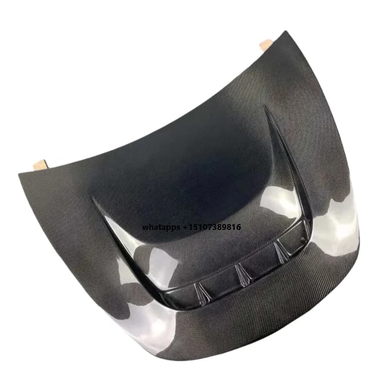 Car Hood For Model 3 upgrade R Style Carbon Fiber Bonnet Engine Cover