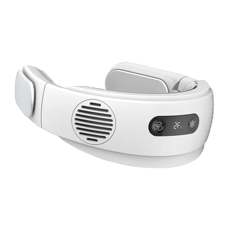 Low Price Corrugated Box Portable Bladeless Cooling Neck Fan White Rechargeable Usb Mini Fan