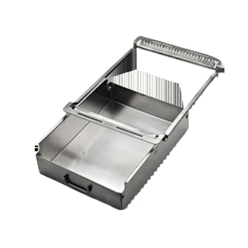 Outdoor camping stainless steel pull-out storage box seasoning box