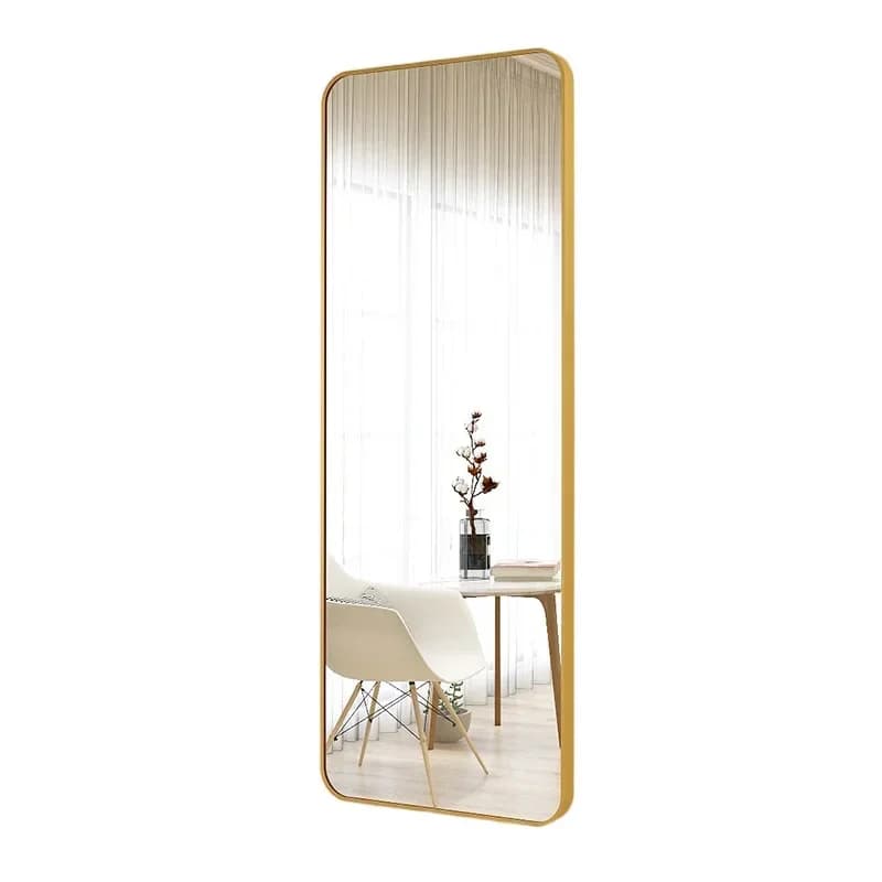 Full-body mirror wall-attached self-adhesive full-length mirror, bedroom wall-mounted living room large mirror without punching