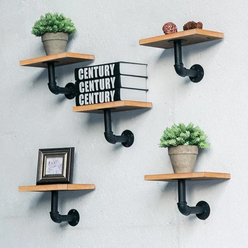 1PC Storage Racks Can Be Used in Living Rooms and Bedrooms Wall Storage Racks Flower Pots Outdoor Decoration Hooks