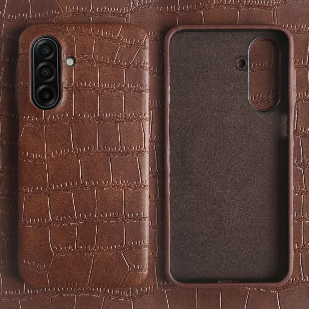 Luxury Crocodile Leather Phone Case For Samsung Galaxy A17 A07 4G A26 A36 A56 A16 A35 A13 A14 A15 A53 A33 A55 A54 A06 Slim Cover