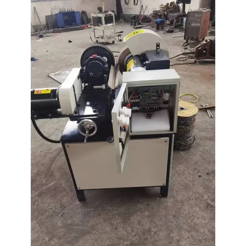 Factory Sales Cylindric Polishing Machine for Metal Tubes Pipe Polisher Outside Polishing for Stainless Steel Grinding