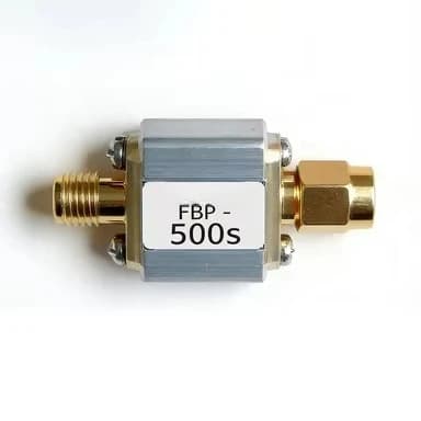 FBP-500s 500MHz Coaxial Bandpass SAW Filter 487~511MHz