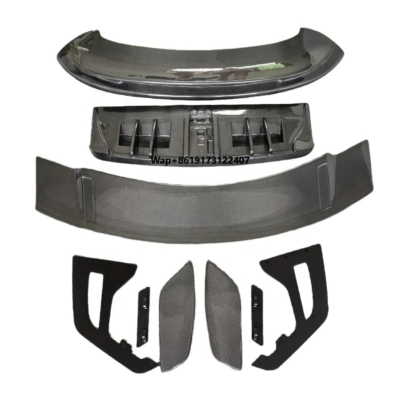 Carbon Fiber Rear Spoiler Wing for 992 GT3 Style Carbon Fiber Rear Spoiler for  911 992 Carbon Fiber Spoiler