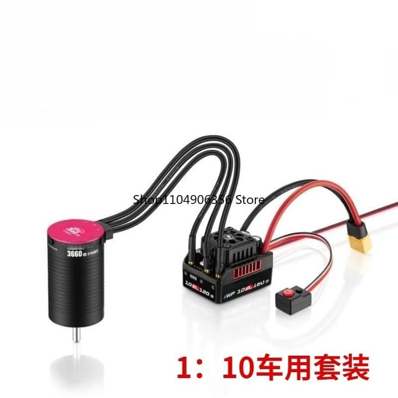 For QuicRun WP-10BL120 G2 120A ESC 4S Waterproof 3652 3660 SL Motor