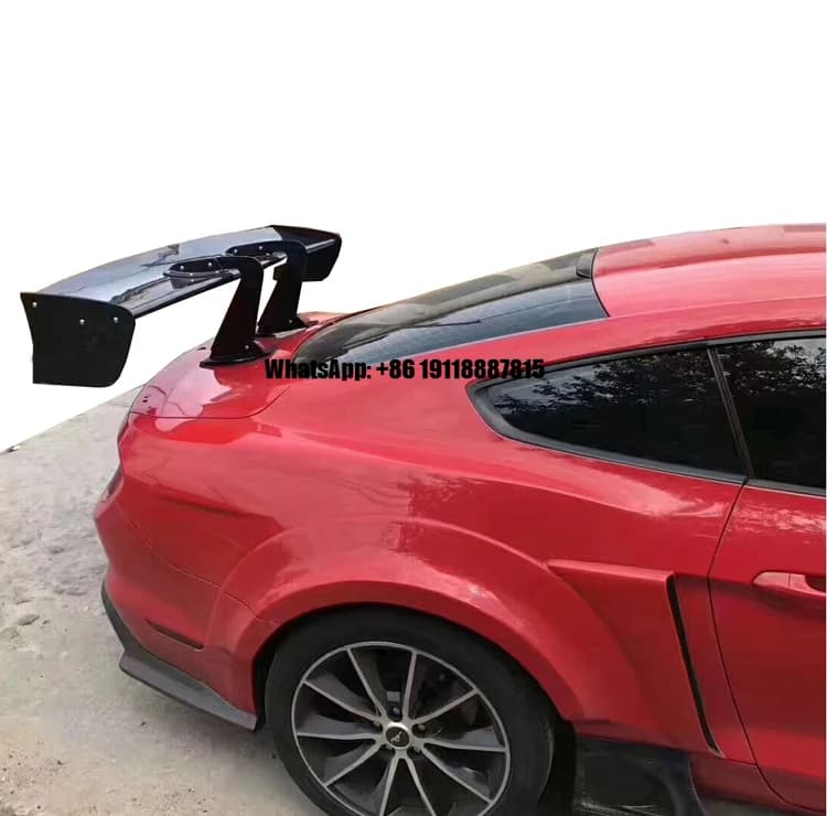 High Carbon Fiber Single Deck Replacement Spoiler for GT 86 2012-2016 Universal Fitment Rear Wing