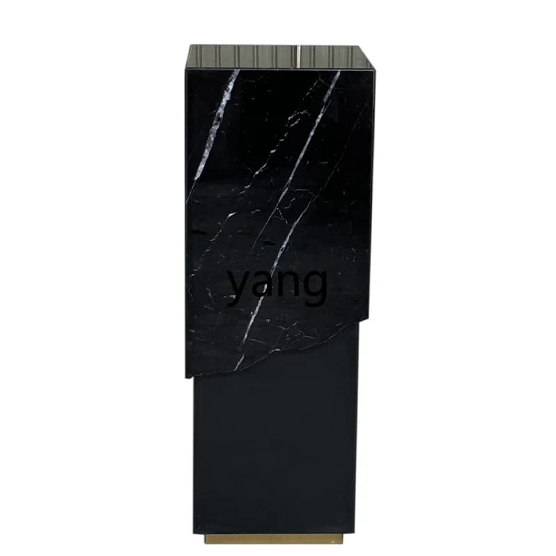 CX  art sculpture table base black and white root natural marble modern home decoration