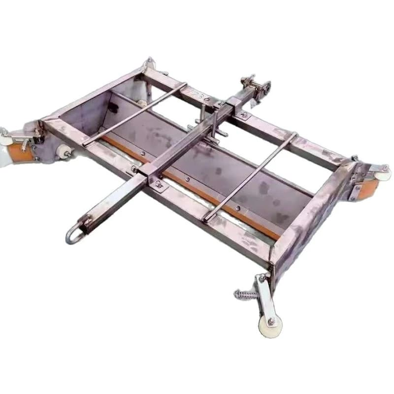 Farm manure scraper stainless steel automatic manure cleaning machine equipment