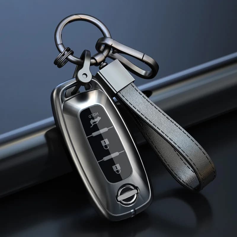 3 Buttons Remote Car Shell For Nissan X-trail T33 Qashqai J12 Teana Altima Ariya 2022 2023 TPU Key Case Cover Holder Keychain