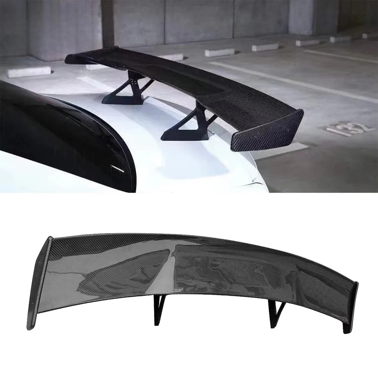For  M2 M3 M4 M5 F87 G87 F82 F80 G82  Carbon Fiber Rear Bumper Spoiler Car Auto Parts