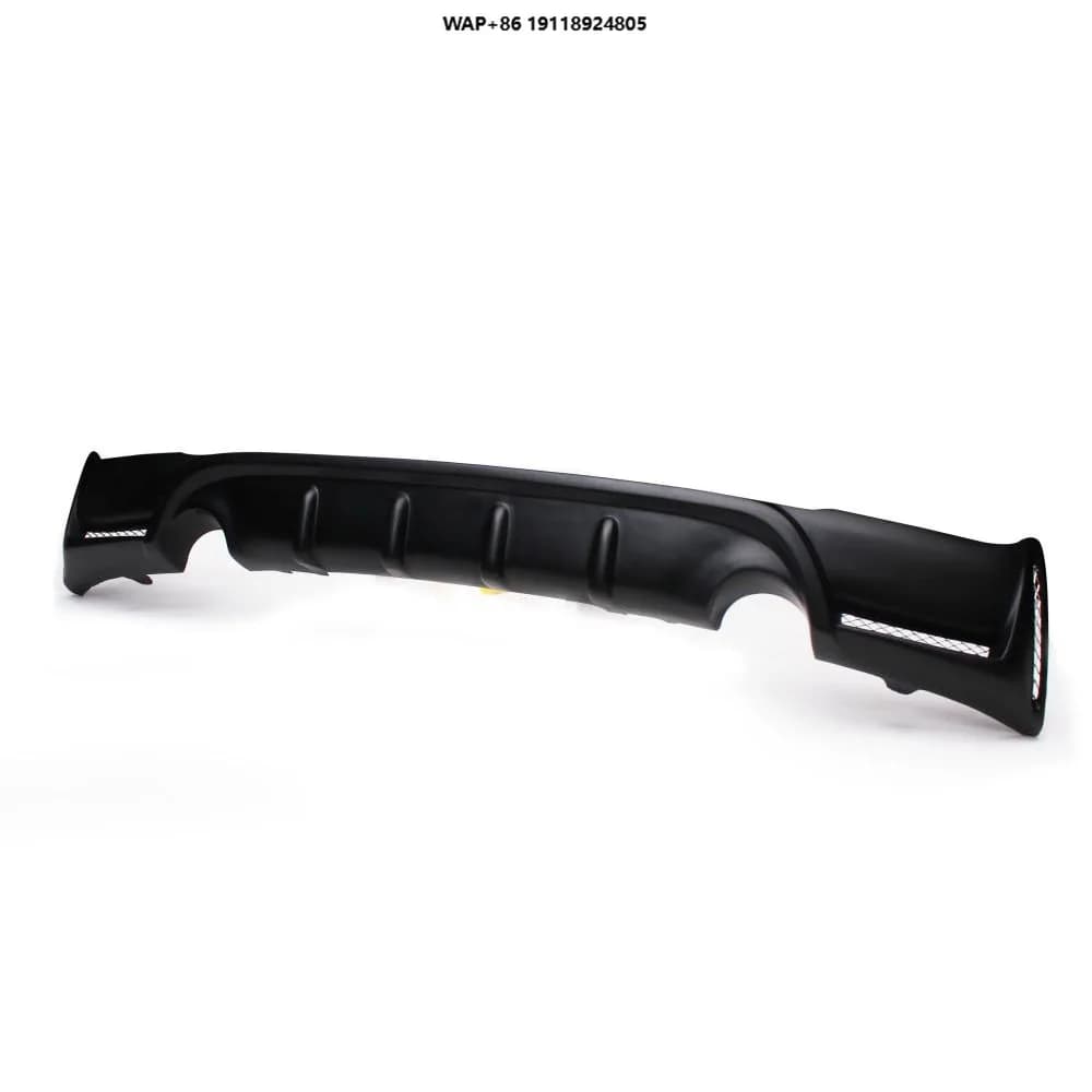 FRP Matt Black P Style Rear Bumper Lip Diffuser for B-MW F22 M235I 2014