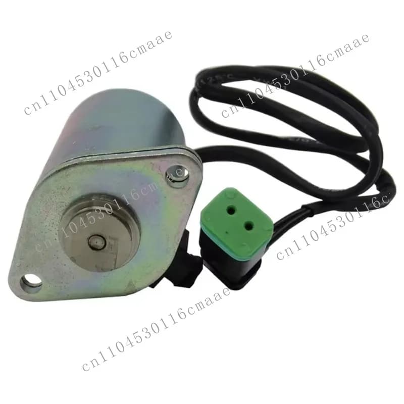 Excavator rotary solenoid valve accessories E312D E320D 12V 24V construction machinery accessories