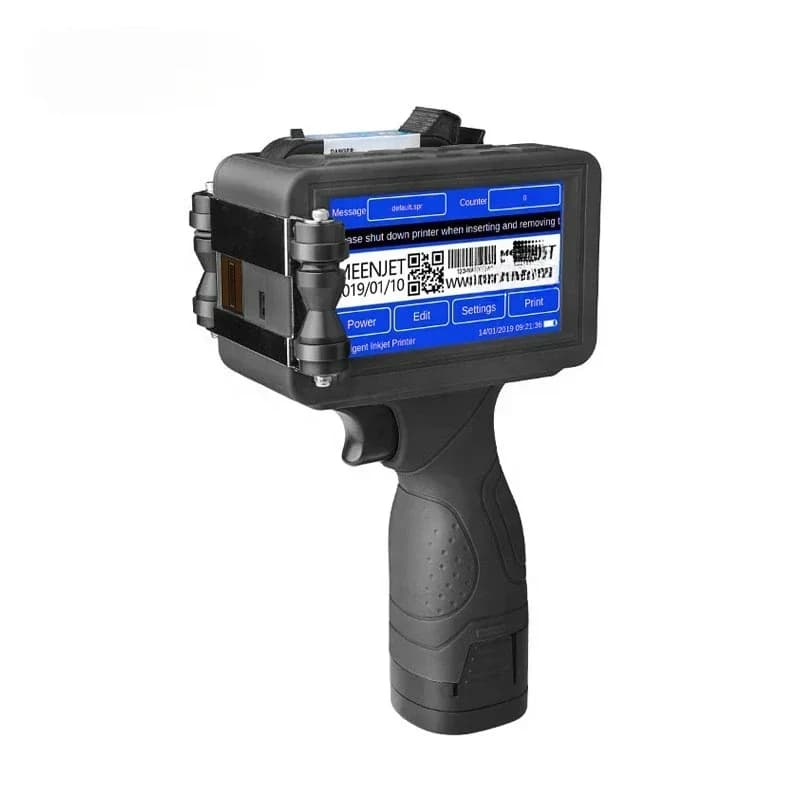 Inkjet Pneumatic Bundling Tool Moves Inkjet Marker
