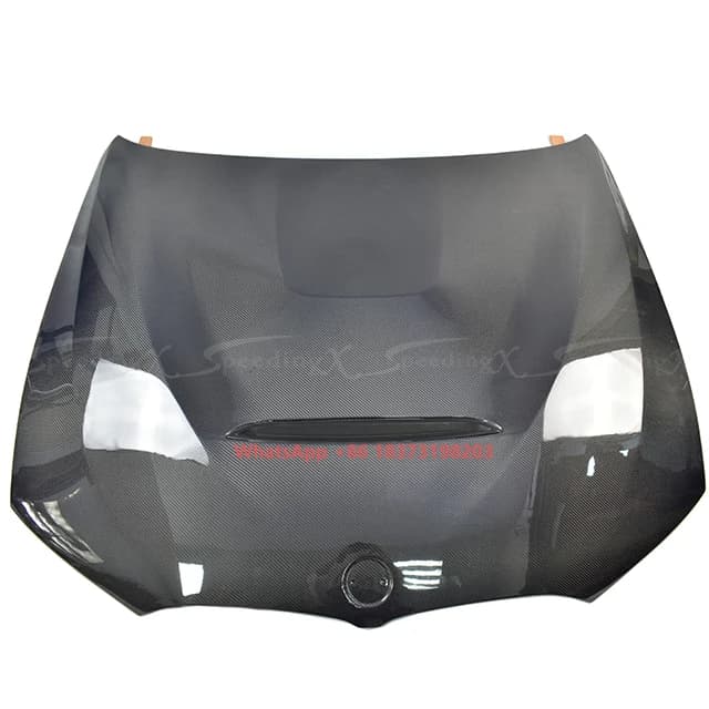 CUSTOMIZED GTS STYLE CARBON FIBER ENGINE HOOD BONNET for 3 SERIES G20 G28 BODY KIT