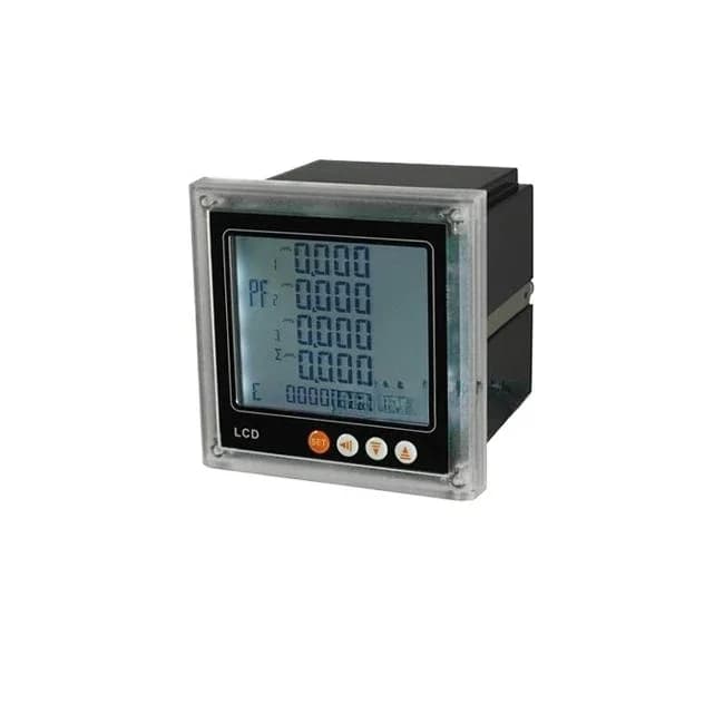 194E LCD card type three-phase multi-function meter, harmonic multi-function meter, current power digital display meter