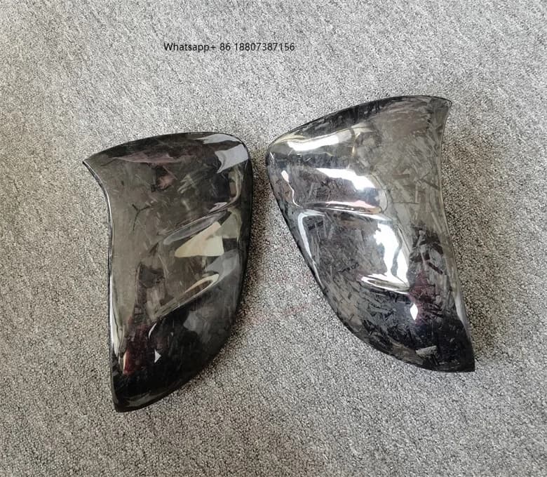 High Quality M Style Forged Dry Carbon Fiber Side Mirror forPorsche Taycan Forged Dry Carbon Fiber Mirror for Taycan