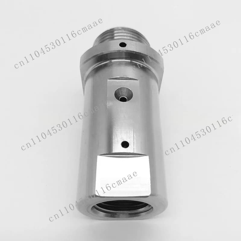 Water Jet Accessories Water Switch Body, Compatible with High Pressure Water Jet Cutting Head Assembly Check Valve Body