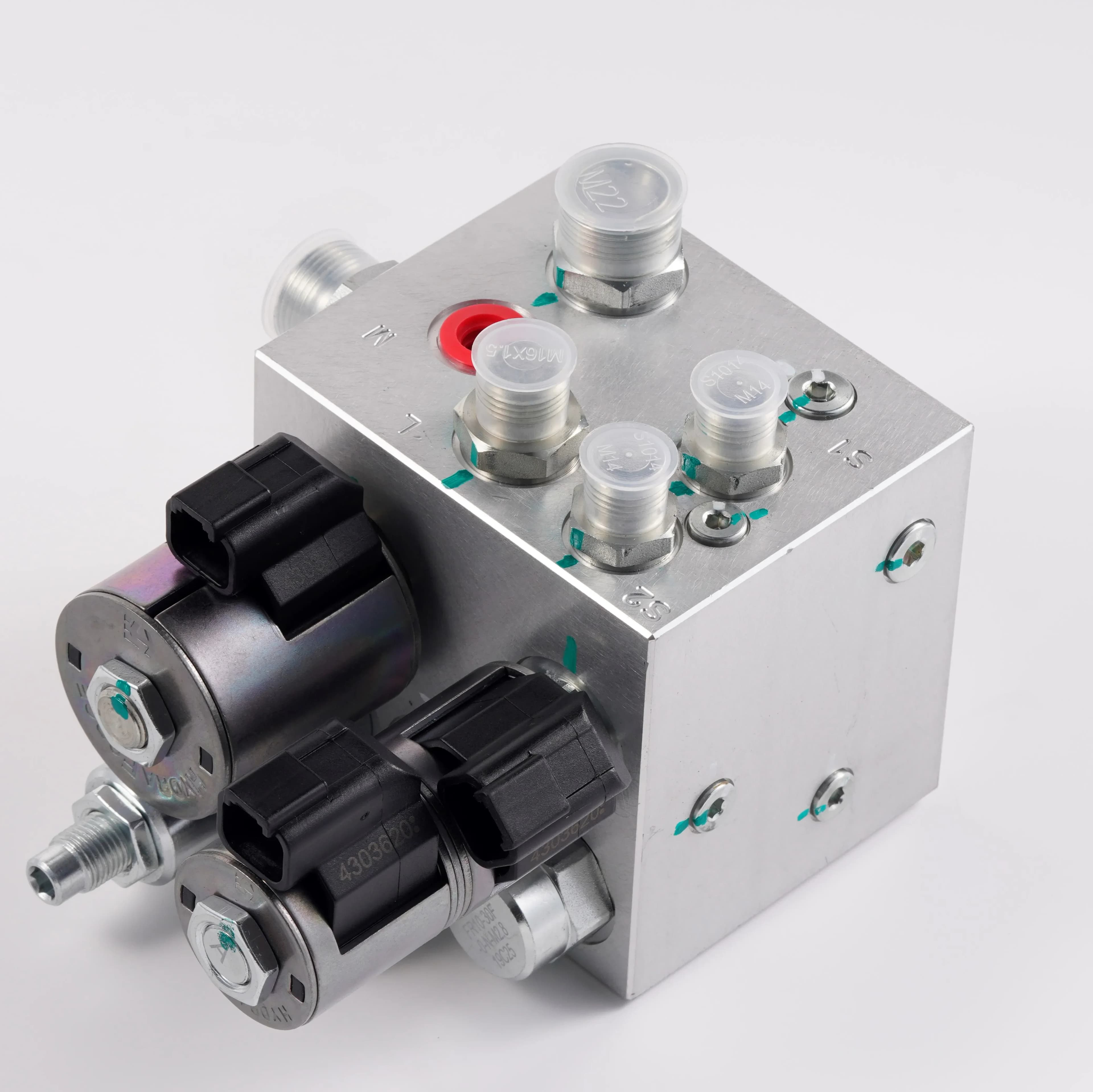 SUN Hydraulic Experts Custom Machining Aluminum Valve Block Manifold Control Valve for Heavy Industry