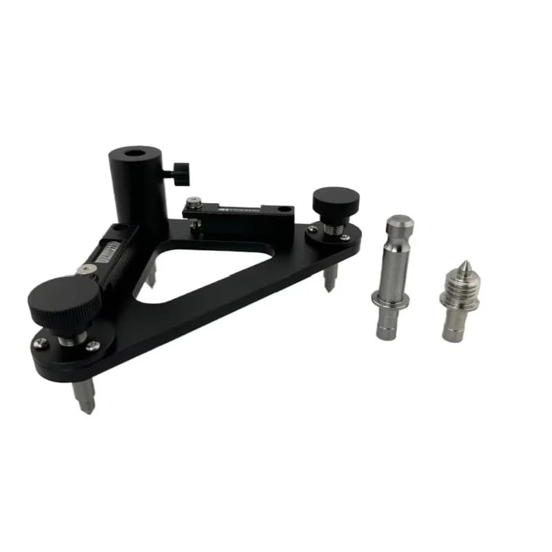 with Swiss Adapter & 5/8 Thread Adapter Dual Tube Bubble Level for Leica for Topcon Total Station Prism GNSS GPS Survey