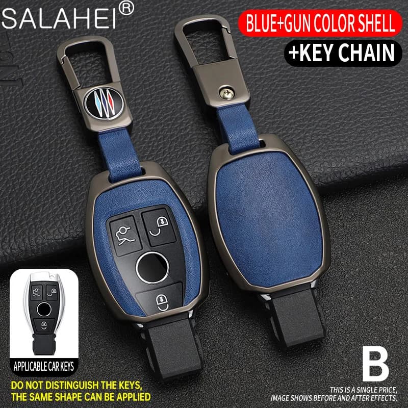 Car Key Case Cover Key Bag Accessories For Mercedes Benz A B C S Class AMG GLA CLA GLC W176 W221 W204 W205