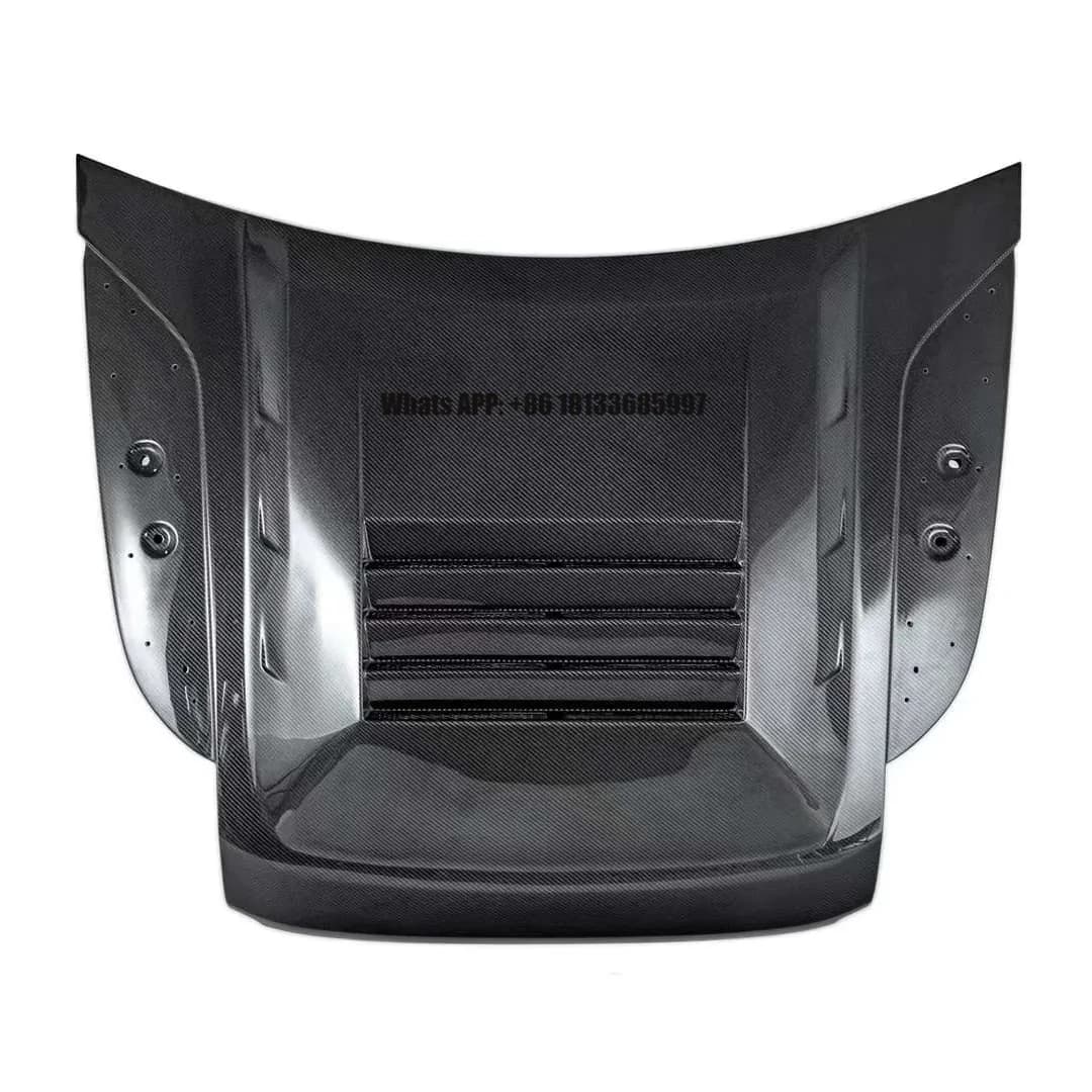 High Quality Carbon Fiber Front Bonnet Hood for Land Rover Defender