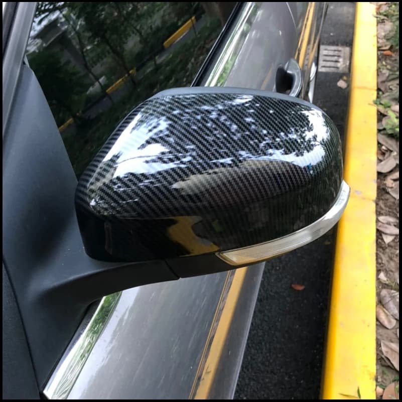 For Ford Focus 2012-2017 Door Side Wing Rearview Mirror Cover Cap Housing Replace Trim Car Styling Auto Accessories