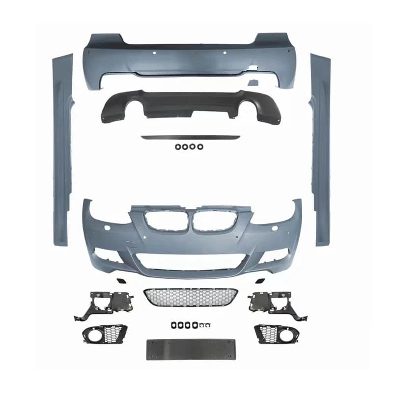 High Quality M-Tech M Sport Body Kit Fit 3 Series E92 E93 2005-2012 Front Rear Bumper Auto Exterior Modification Upgrade Parts