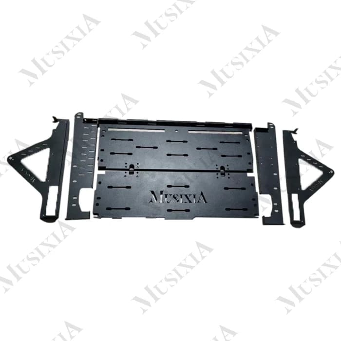 For Ford Bronco 2021+ Steel Shelf MusixiA Design Modified Parts Interior Steel Foldable Luggage Storage Carrier Rack Kit 4x4