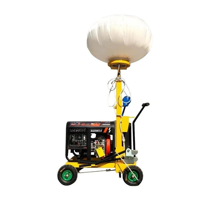 Mobile Lighting Tower Hand Push 5m 6m   Lighting Work Lights Outdoor Construction Ball Lighting Car Lights