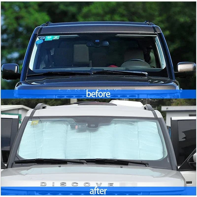 For 2010-2016 Land Rover Discovery 4 LR4 car front windshield full window glass sun shield car interior protection accessories